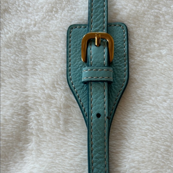 EUC Marc Jacobs Teal Leather duo-zipper Crossbody Bag - Picture 4 of 9